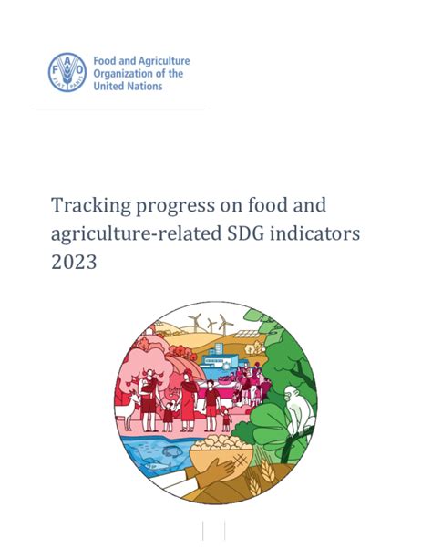 跟踪与粮食和农业相关的可持续发展目标指标 2023 年的进展