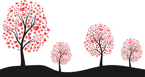 Heart Tree Branch Illustration 15276332 PNG