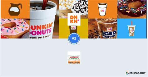 Dunkin Vs Krispy Kreme Doughnuts Comparably