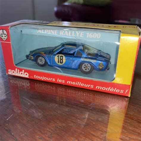 SOLIDO 1 43 RÉF 181 Alpine 1600 Rally de Monte Carlos EUR 50 00