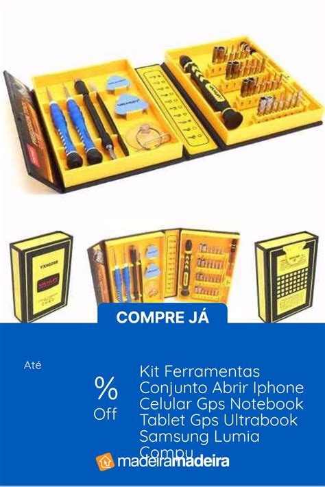 Kit Chaves Ferramentas Estojo Abrir Celular Tablet Notebook Artofit