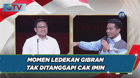 Panas Gibran Sindir Cak Imin Bicara Masalah Lingkungan Tapi Kok Pakai