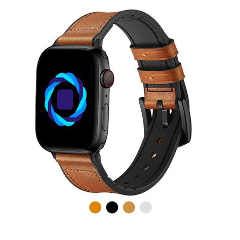 Bracelet Apple Watch Cuir Bicolore Ezstrap