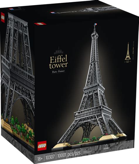 LEGO Eiffel Tower is the tallest set ever at nearly 5 ft.