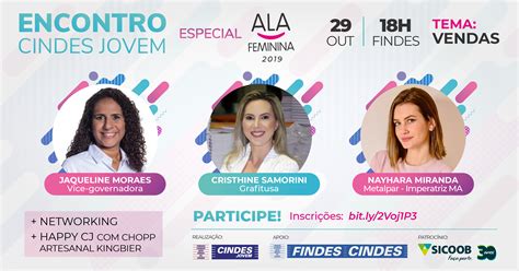 Cindes Jovem Promove Encontro Sobre Empreendedorismo Feminino