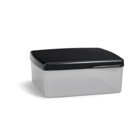 Kroger Solid Sandwich Container - Black, 1 ct - Fred Meyer