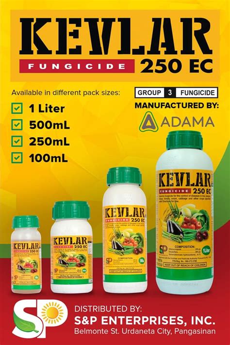 KEVLAR 250 EC FUNGICIDE 1 LITER Lazada PH