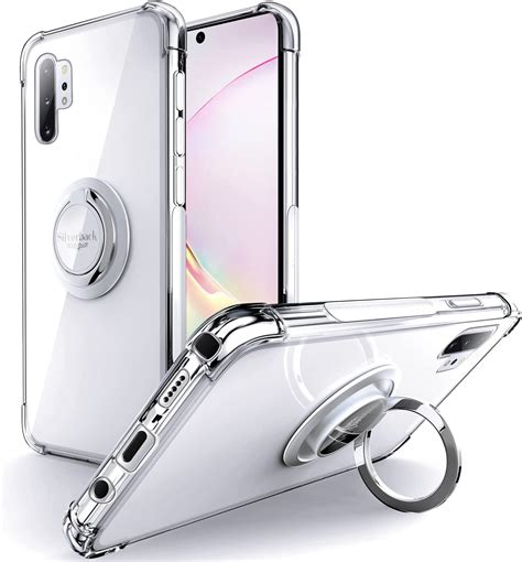 Silverback Funda Transparente Para Galaxy Note 10 Plus Con Soporte De