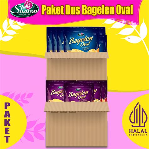 Jual Paket Dus Roti Kering Bagelen Sharon Bakery Gr Shopee