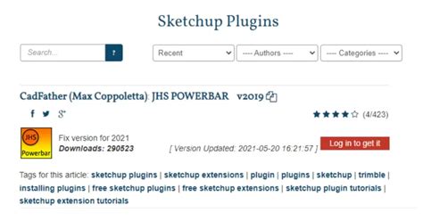 JHS Powerbar: Unlock SketchUp's Full Potential in 2023