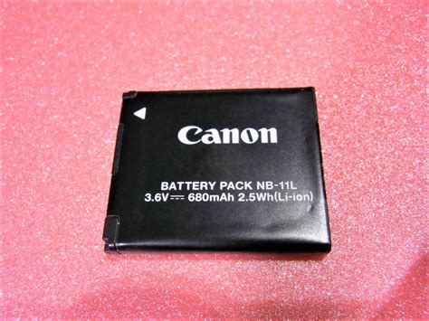 Canon キャノン 純正品 バッテリー 充電池 Nb 11l Nb 11lh Ixy Powershot Aキヤノン｜売買された