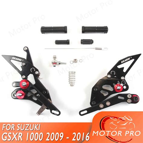 Adjustable Footrests For Suzuki Gsxr Motorcycle