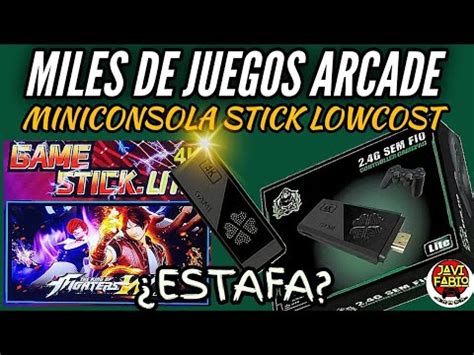 Game Stick Lite 4K La Consola Arcade Low Cost Con Miles De Juegos