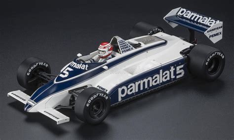 Schaalmodel Brabham F1 Bt49c Parmalat Racing Team N 5 Pole Position