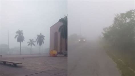 VÍDEOS Parintins no AM amanhece sob forte nevoeiro Amazonas G1