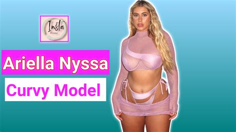 Ariella Nyssa Australian Beauty Plus Size Model Brand Ambassador