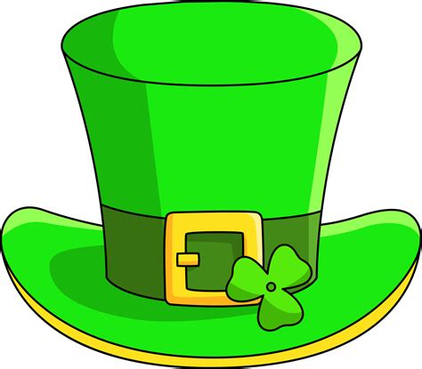 Saint Patricks Day Leprechaun Hat Cartoon Clipart 5723467 Vector Art At