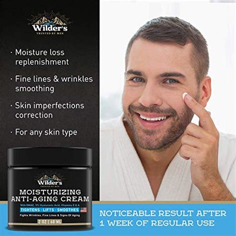 Mens Face Moisturizer Anti Aging And Anti Wrinkle Cream Proudly Made