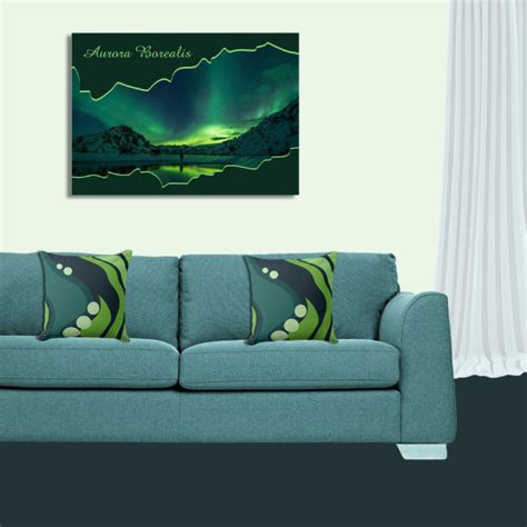 Blue and Green Wall Art, Enchanting Allure in Home Decor • KBM D3signs