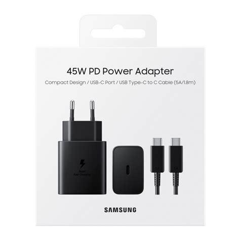 Samsung Adaptateur USB C 25W Charge Rapide EP TA800 NEUF Chargeur