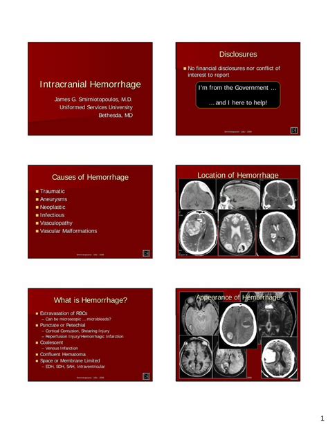 Pdf Intracranial Hemorrhage Im From The Government And I · 1