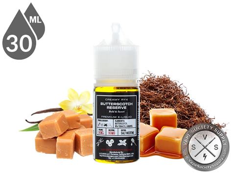 Butterscotch Flavor E Juice Vape Society Supply