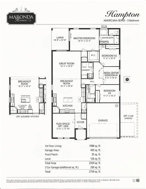 Emerald Lakes Hampton Floor Plans In Kissimmee Fl