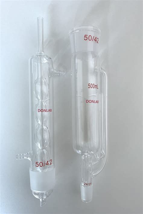 KimLab Glass Soxhlet Extraction Apparatus Set Top 50 42Bottom 24 40