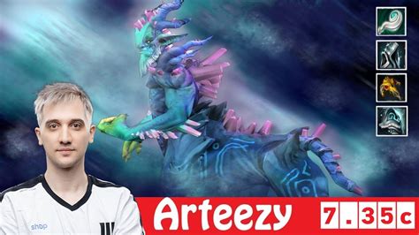 Dota Arteezy The Leshrac Offlane C Youtube