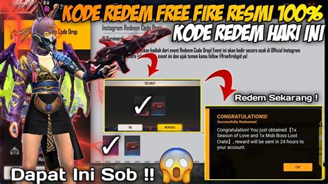 KODE REDEM FREE FIRE TERBARU 2021 HARI INI KODE REDEM FF 12 DESEMBER