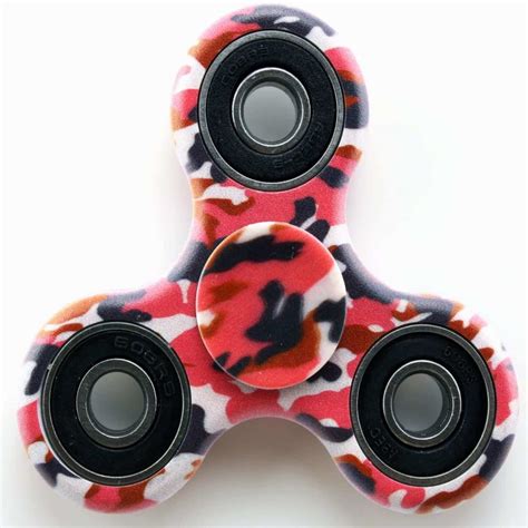 Fidget Spinner Pink Camo Perfect Fidget Toy To Relieve Stress And Anxiety