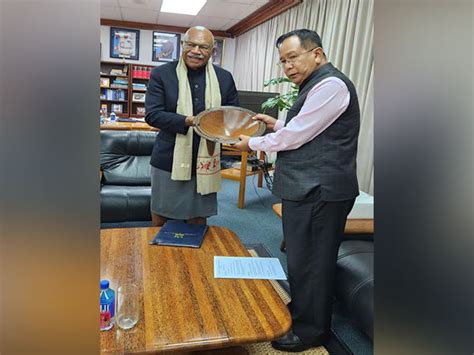 MoS Rajkumar Ranjan Singh Calls On Fiji PM Sitiveni Rabuka Articles