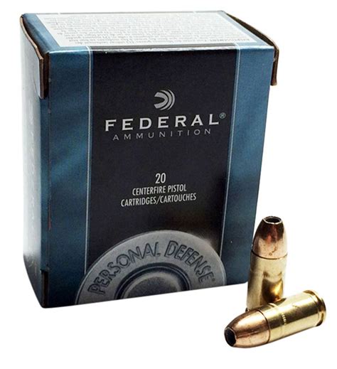 Federal C45D Personal Defense 45 ACP 230 GR Jacketed Hollow Point JHP