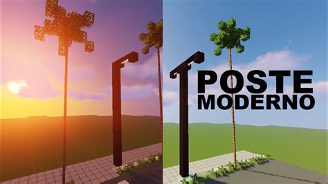 MINECRAFT POSTE MODERNO DICA L1P3 8 YouTube