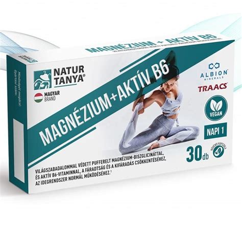 Natur Tanya Magn Zium Akt V B Vitamin Kapszula Db Biobolt Eu