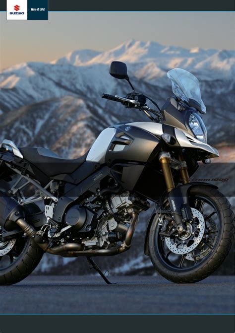 Manuale Suzuki V Strom 1000 6 Pagine