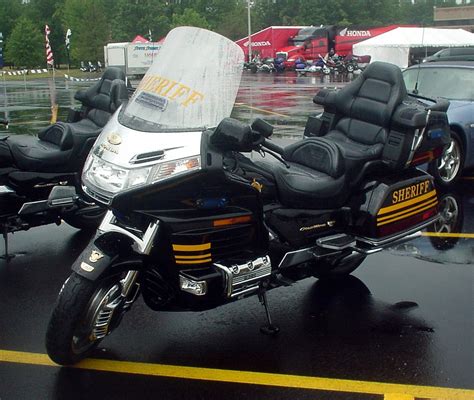 Honda Goldwing Police Bike