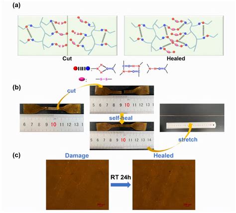 A Highly Stretchable And Room Temperature Self Healing Supramolecular