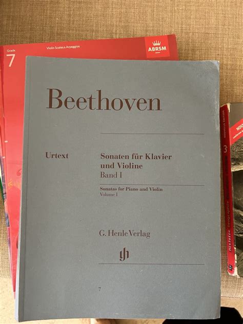 Pautas Beethoven Sonata Fur Klavier Und Violine Babd 1 Lumiar OLX