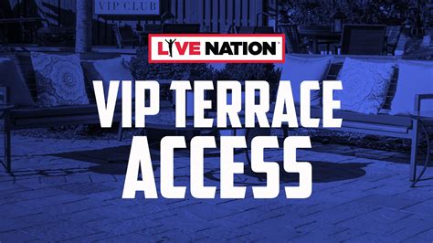 Shoreline Amphitheatre VIP Terrace Tickets | Event Dates & Schedule ...