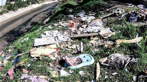 ZANJÓN DE LA BASURA Así es el Zanjón de la Aguada en La Florida Chile