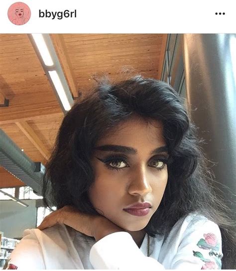 Bbyg6rl Indian Girl Dark Skin Long Black Hair Insta Pretty Makeup