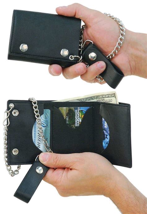 Trifold Chain Wallet #WC30423 - Jamin Leather™