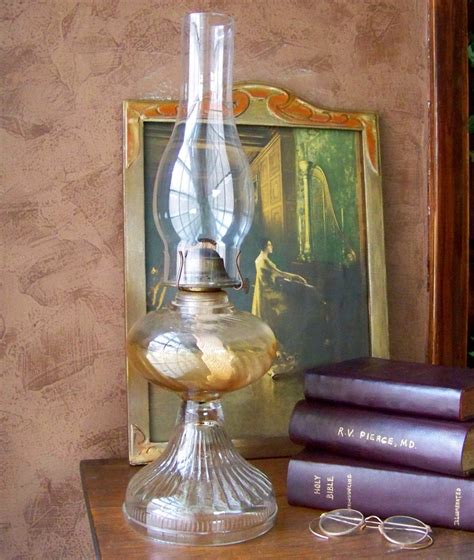 Vintage Oil Lamp Eagle Burner Etsy