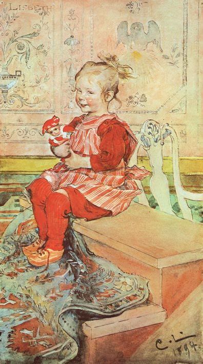 Lisbeth Carl Larsson Artist Illustration Art