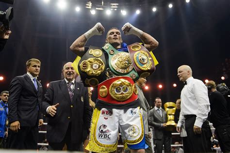 Undisputed heavyweight champion Oleksandr Usyk - World Boxing Council