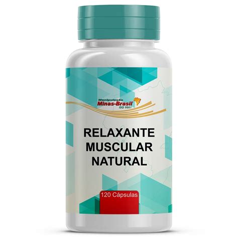 Relaxante Muscular Natural 120 Cápsulas Drogaria