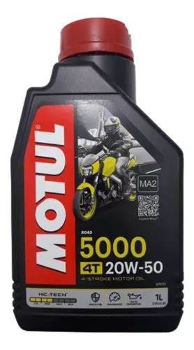 Óleo Motul 5000 4t 20w 50 Hc tech Semissintético 1 Litro