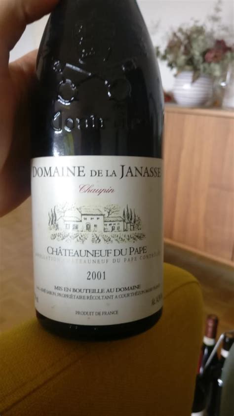 2001 Domaine de la Janasse Châteauneuf du Pape Cuvée Chaupin France