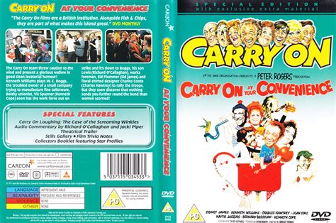 DVD Cover For Carry On At Your Convenience